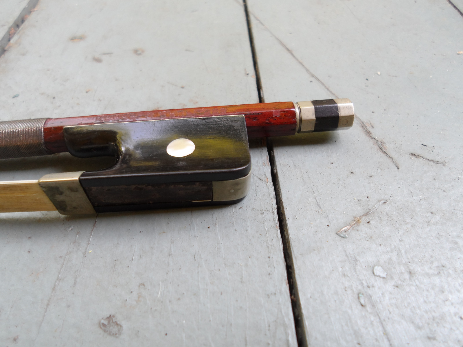 Vintage Rudolph Wurlitzer Violin Bow