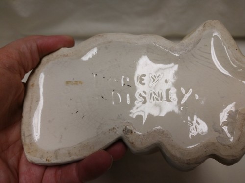 Dopey Vintage Walt Disney By Leeds Ceramic Planter 1940