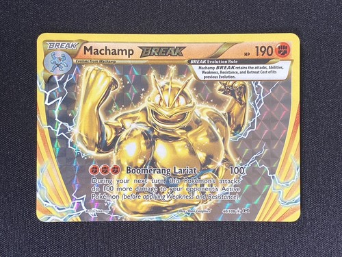 Pokemon Card TCG - Machamp BREAK 60/108 Rare BREAK - XY