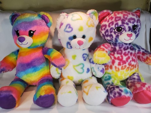 Build A Bear Plush - Rainbow Bear 日本未発売 Amazon.com: BUILD A BEAR Plush - Rainbow Bear : Toys & Games