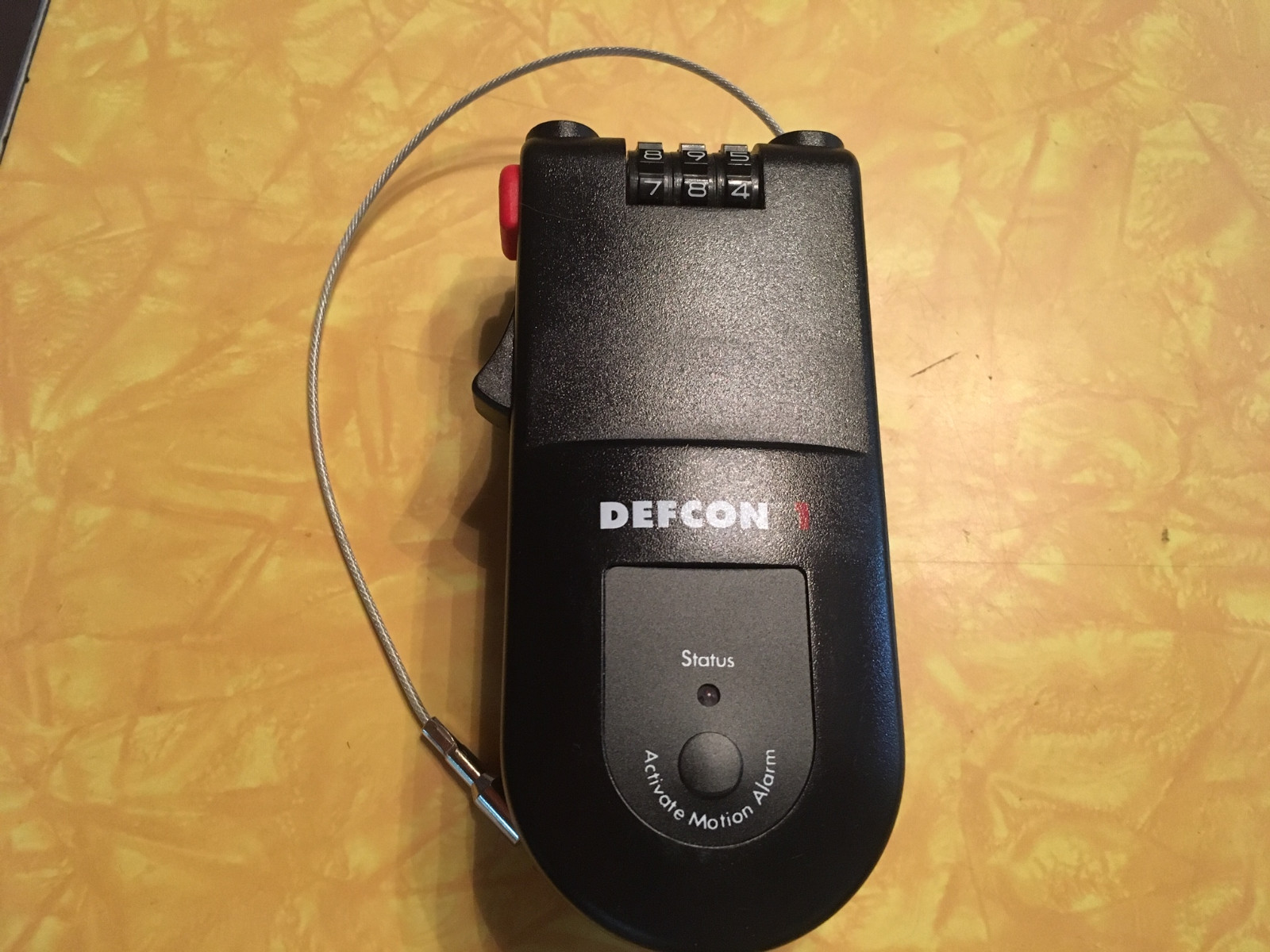 Targus PA400U Defcon Ultra Combination Lock & Alarm