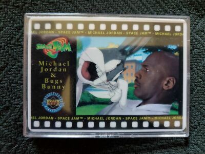 1996 Upper Deck Ceramics #NNO Space Jam MICHAEL JORDAN/Bugs Bunny 1337/2500