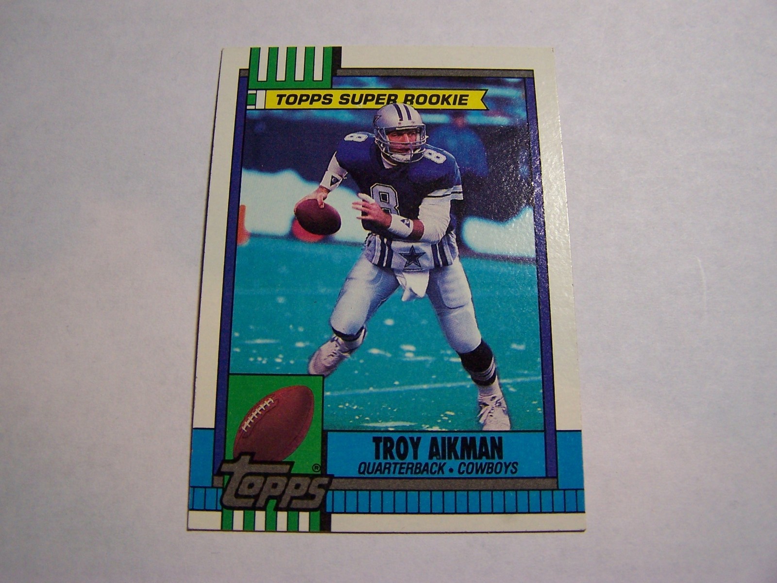 Troy Aikman Topps Card #482 | eBay