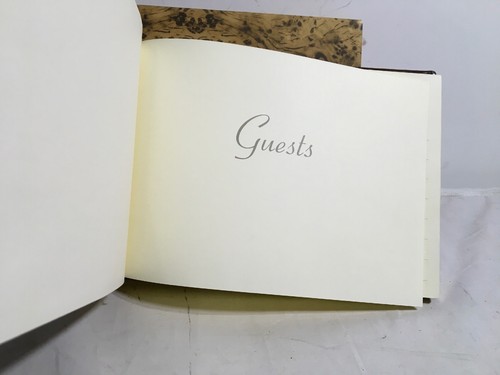 Eccolo Wedding Guest Book Guest Book Event Hand Made In Italy  Leather Cover