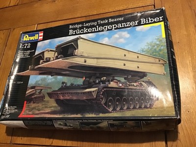 MAQUETTE CHAR TANK BRUCKENLEGEPANZER BIBER REVELL 03135 1/72 NEUF