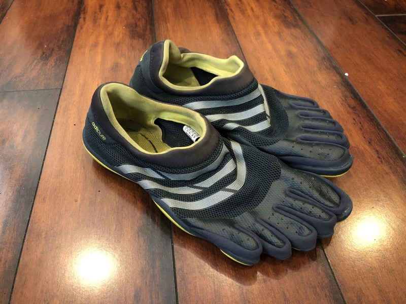 Men’s Adidas Adipure Trainer Ortholite Toe Barefoot Five