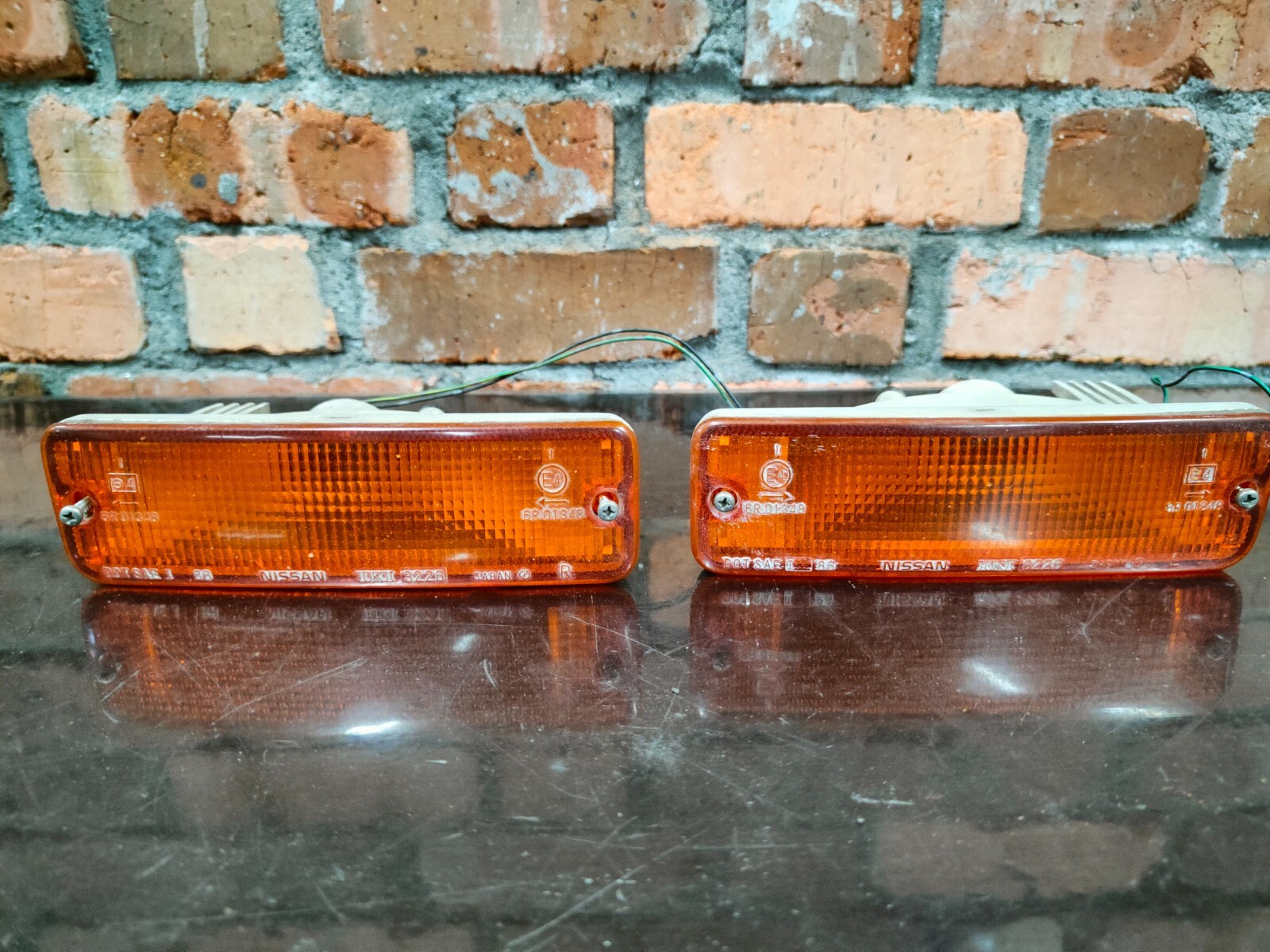 Nissan Silvia S13 IKI3226 Front Bumper Turn Signal Light Assembly