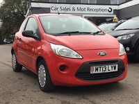 2013 Ford Ka 1.2 Studio Hatchback 3dr Petrol Manual Euro 5 (69 ps) Petrol