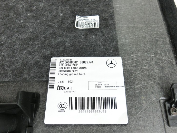 Mercedes S205 W205 14-18 Kombi Verkleidung für Heckklappe Innen Schwarz Mercedes S205 W205 14-18 16.04.2015... Vorschau 4