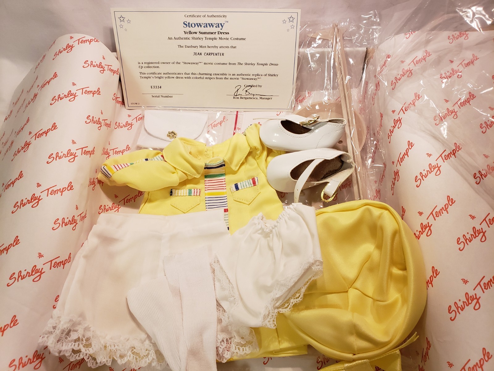 Shirley Temple Dress Up Doll  