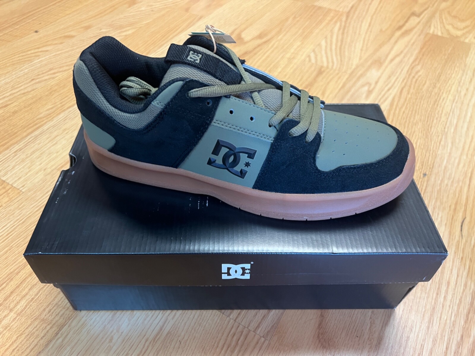 DC Shoes Lynx Zero Skate Shoe sz 12 Olive/Black BMX DC Shoes Lynx Zero Skate Shoe sz 12 Olive/Black BMX