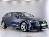 2018 Audi A3 1.6 TDI S line Sportback 5dr Diesel Manual Euro 6 (s/s) (110 ps) CR