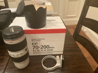 Canon EF 70-200mm f/2.8L IS II Telephoto Zoom Lens USM - EF70-200LIS2
