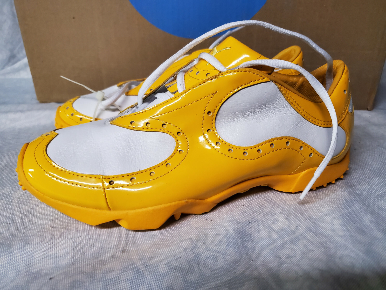 Puma Qwik ゴルフシューズ 6.5 US ネイビー/イエロー 【公式通販】