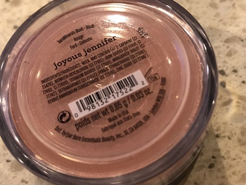 Bare Escentuals bareMinerals .85g/.03oz JOYOUS JENNIFER ~Bronzed Pink~ Blush New