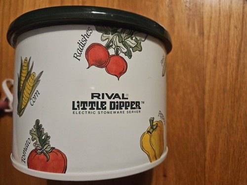 Little Dipper 16 Oz Mini Slow Cooker, Vegetables, Model 3204 Dips Soup