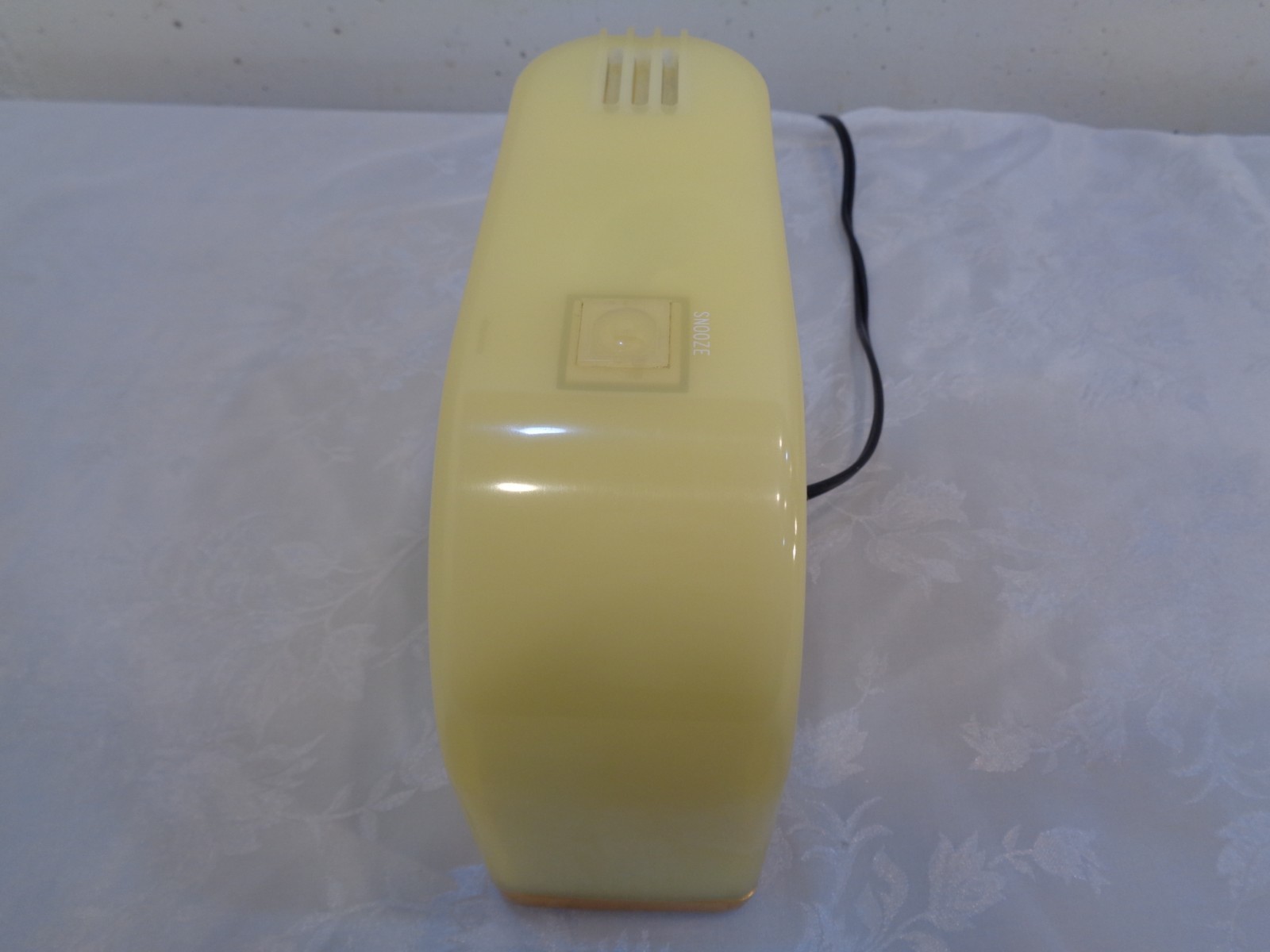 Westclox Retro Moonbeam Clock Big Ben Model 43000 New In Open Box Yellow MCM