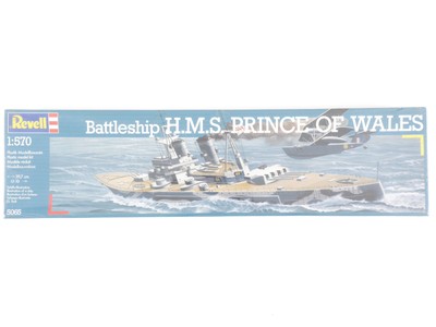 Revell 5065 Battleship Hms Prince of Wales Kit 1/570 Boxed 1607-20-40