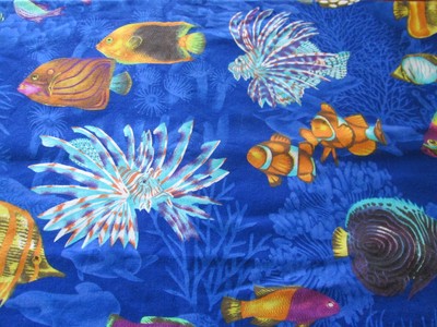 Ocean Reef Fabric 2 yards x 44