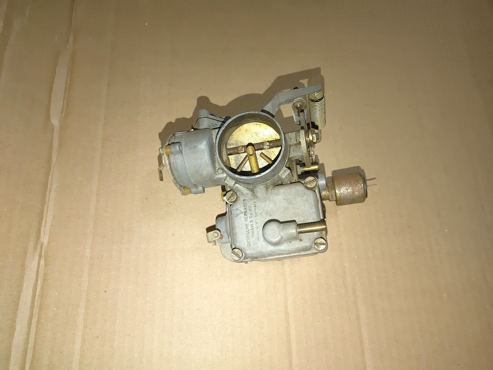 Vintage German Solex 34 pict-3 carburetor 12v choke vw bug