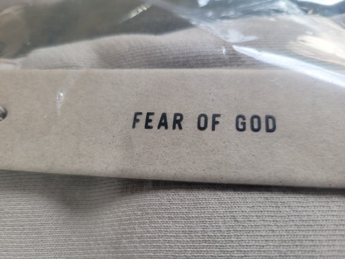 Pre-owned Fear Of God - Eternal Fleece Relaxed Sweatpant Cement Medium