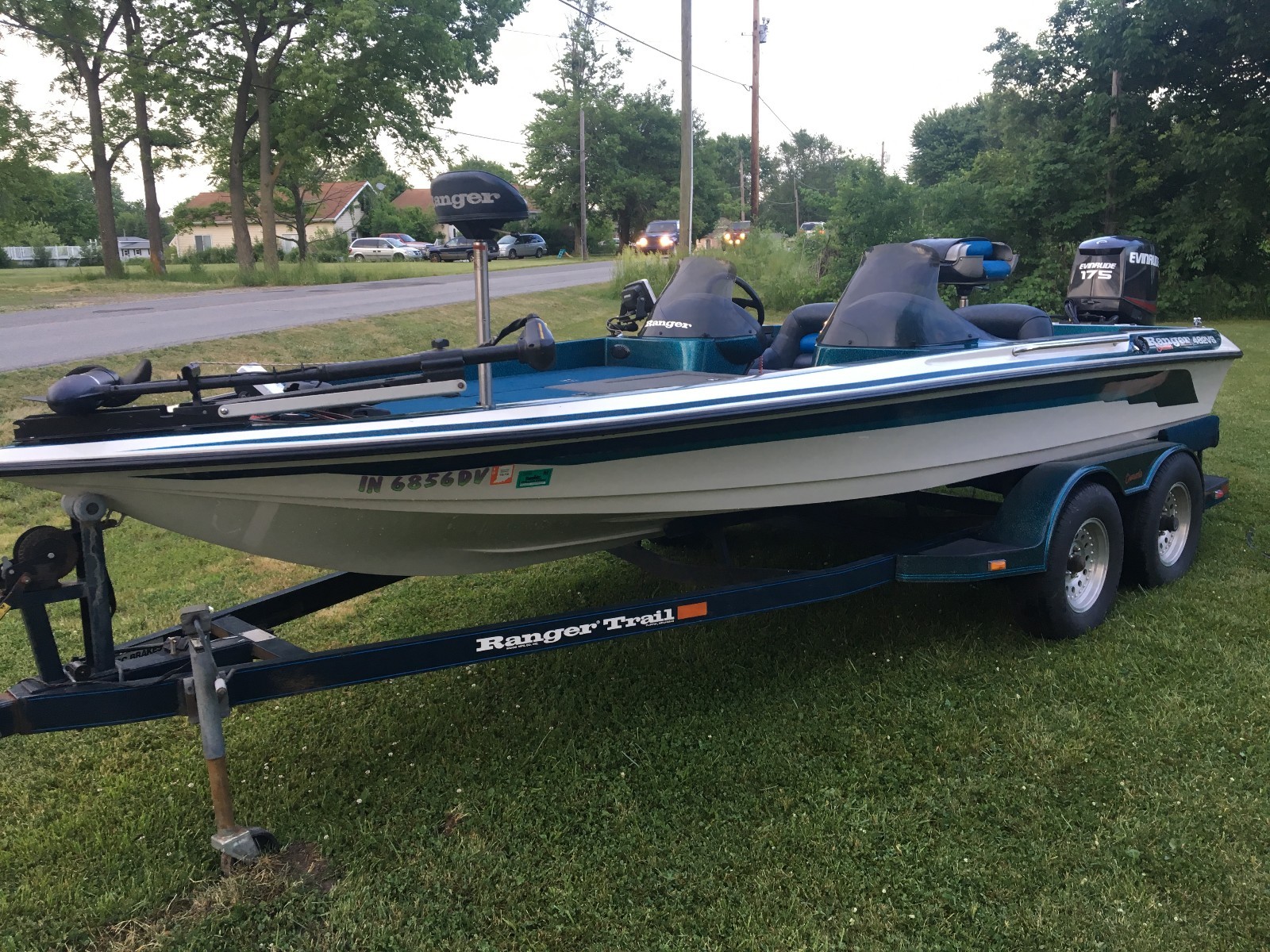 1995 Ranger 482VS with 2016 175HP Evinrude ETec