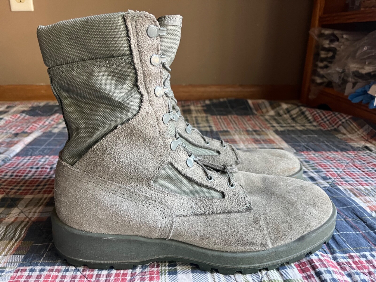 米軍ウェルコ　FORCE　TW　ミリタリーブーツ　US9.2/1W（27.5㎝） 米軍ウェルコ FORCE TW ミリタリーブーツ US9.2⁄1W（27.5㎝） 米軍