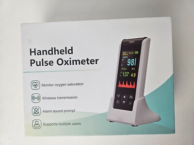 Handheld Pulse Oximeter Heart Rate Blood Oxygen Monitor. Missing Parts!!!