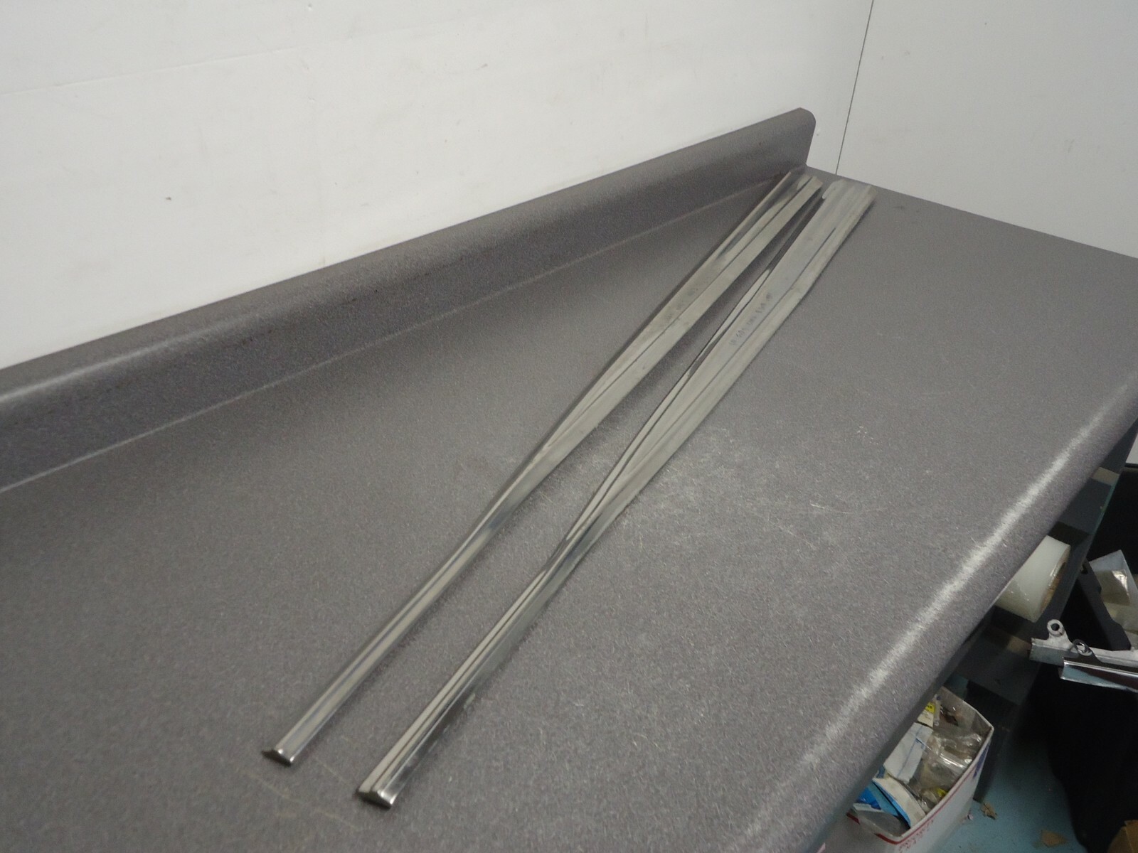 OEM Ford 1964 Galaxie 500 2-Door Door Chrome Trim Molding