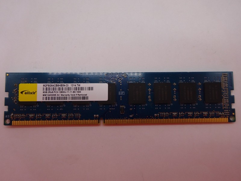Elixir 8gb (1x8gb) Ddr3 M2f8g64cb8hb5n-Di Pc3-12800u-11-11-B0.1600 #R1503
