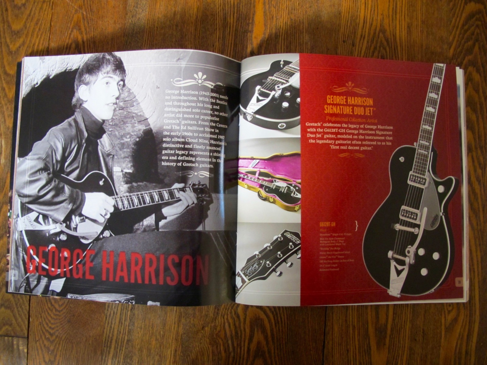 2008 & 2012 Vintage GRETSCH Brochures 6120 Chet Atkins Rev Horton Heat Falcon