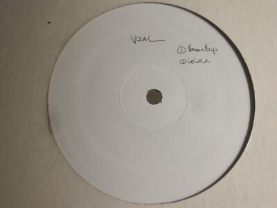 ZION I BOOM BIP / LE LE LE 12'' 2001 GROUND CONTROL WHITE LABEL PROMO HIP HOP VG