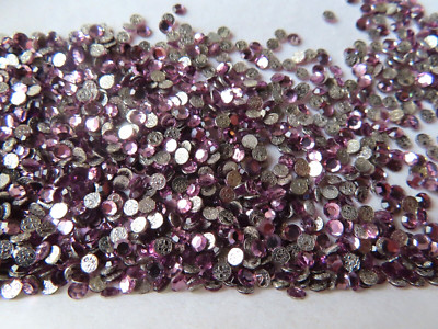 Full package 1440 Preciosa Hot Fix Flatbacks 10ss Light Amethyst
