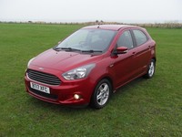 FORD KA+1.2CC PETROL ZETEC, 17 REG 2017,PETROL