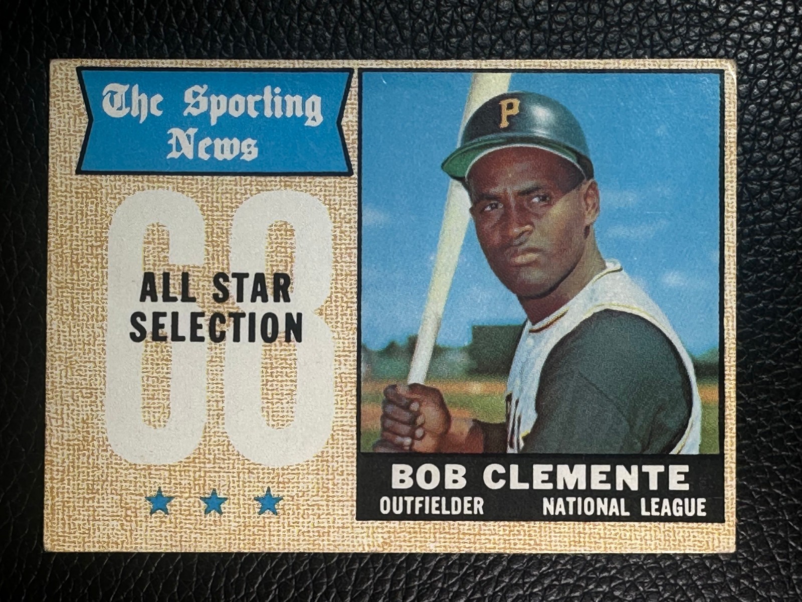 1968 Topps Sporting News All-Stars #374 Roberto Bob Clemente