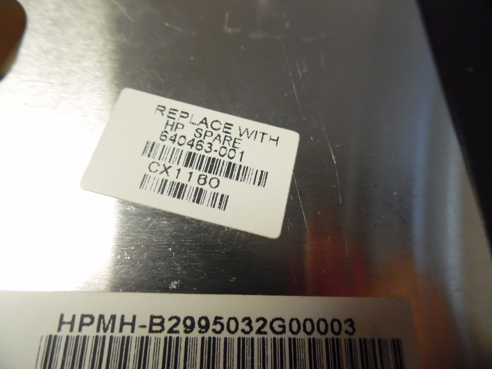 HP DV6-6135DX DV6-6000 Series GRADE B Touchpad Palmrest 640463-001 (E53-16)