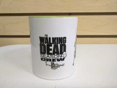 The Walking Dead Crew Only Coffee Mug Cup Straight From The Set of TWD Season 4