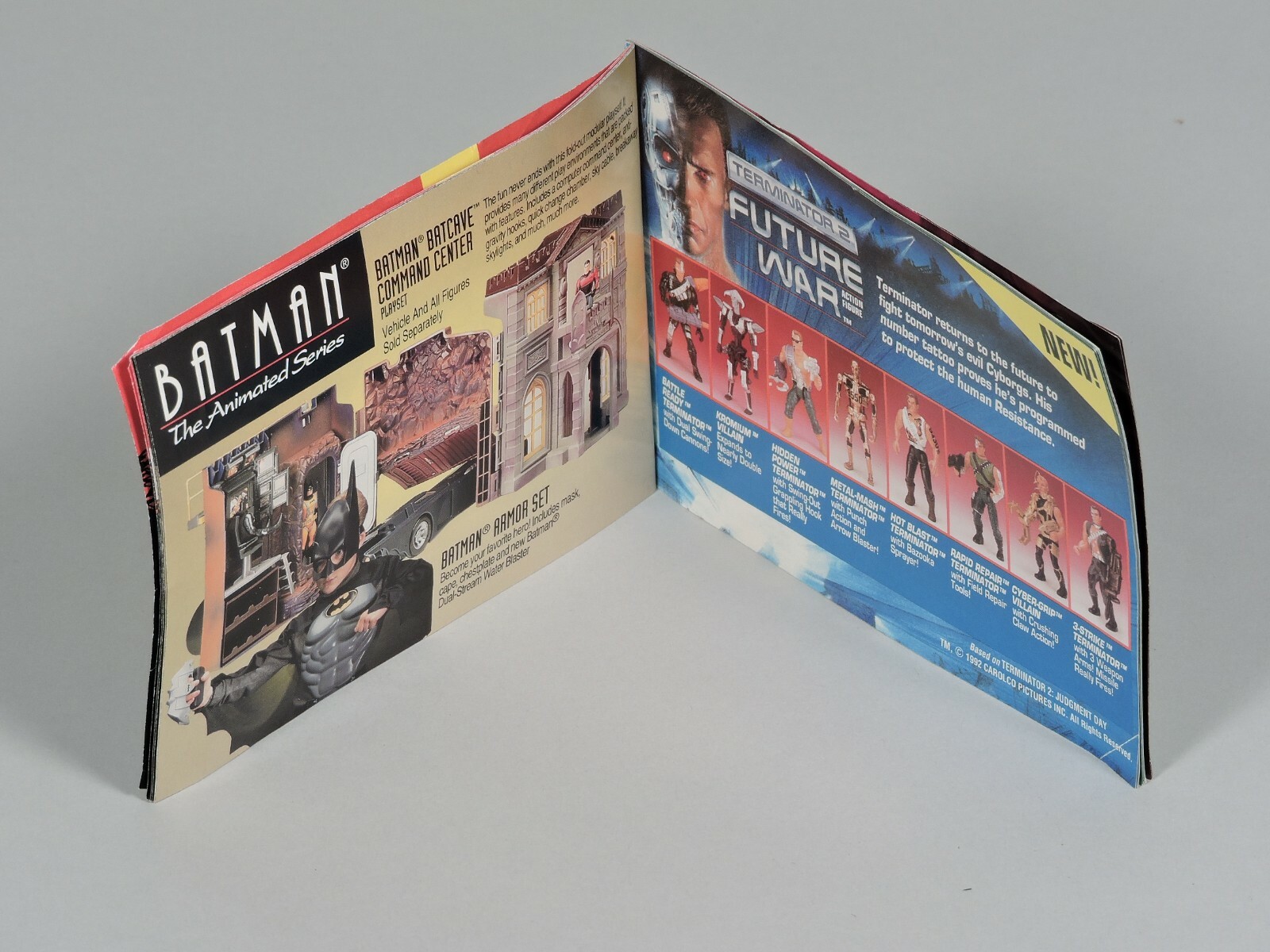 Kenner Action Toy Guide from 1993 - Batman, Jurassic Park and more