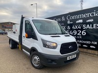 2019 Ford Transit 350 2.0 TDCi 130ps LWB L3 DROPSIDE PICK UP TRUCK 100K FSH 1 OW