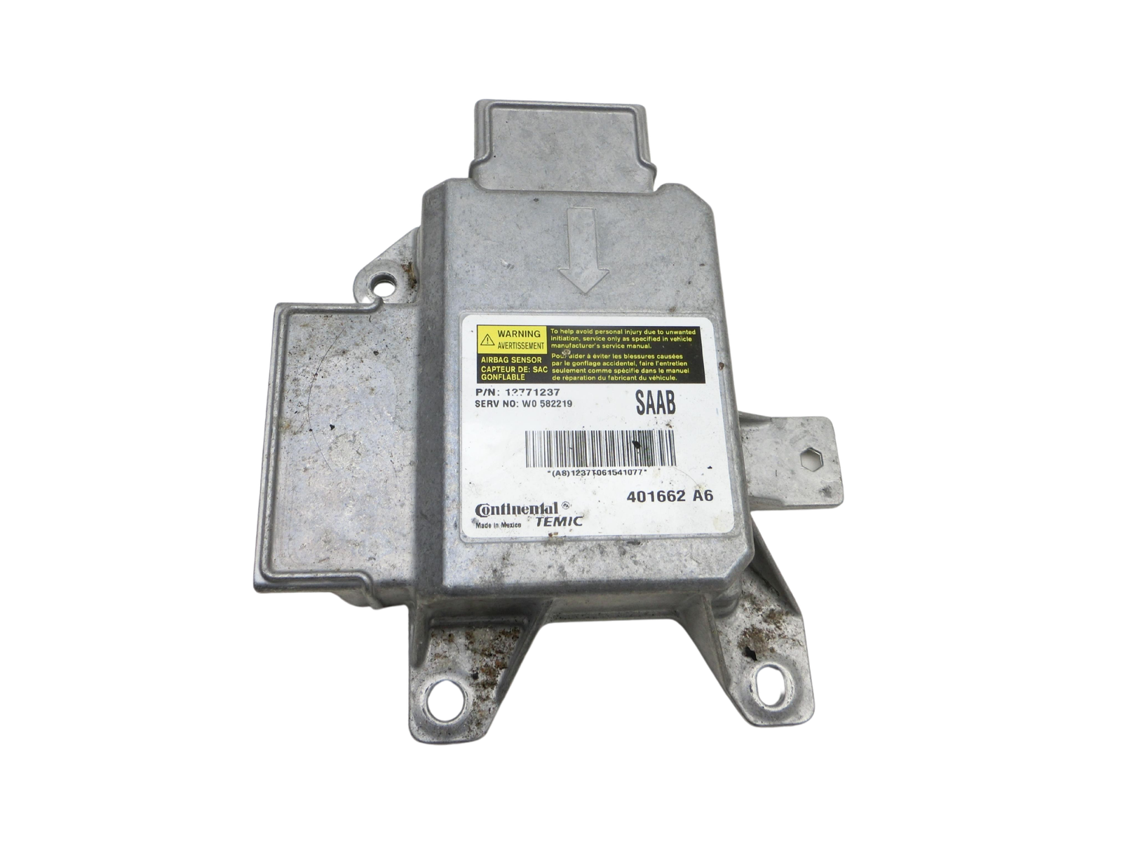 Saab 9-3 93 YS3F 05-07 Airbag Steuergerät Airbagsteuergerät  - Bild 1