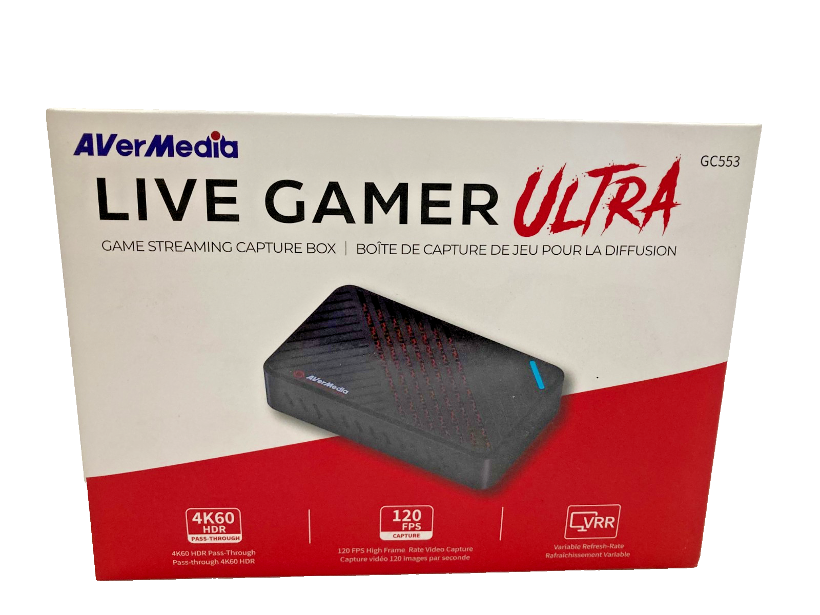AVerMedia Live Gamer Ultra GC553 4K HDR Game Capture Card USB 3.1