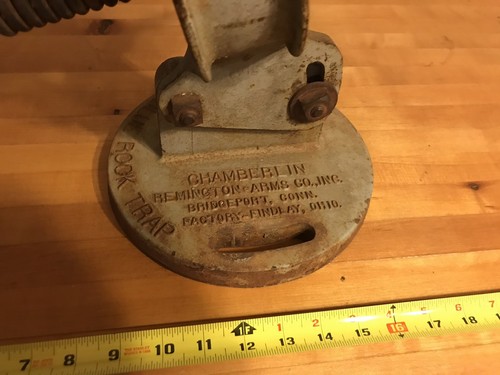 Vintage Remington/Chamberlin Blue Rock Clay Pigeon Skeet Trap Shooting Thrower