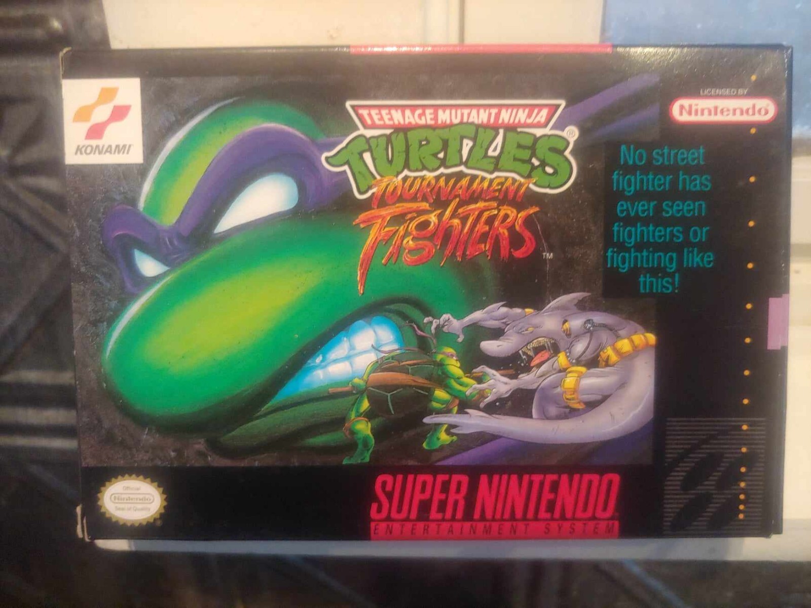 SNES TURTLES TOURNAMENT FIGHTERS アメリカ TMNT Ninja Turtles Tournament Fighters Super Nintendo SNES