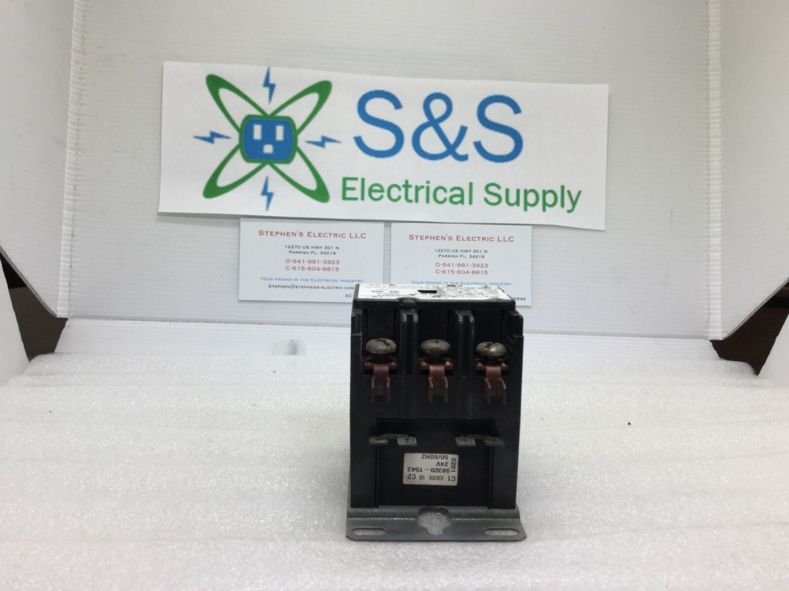 2 POLE 98320-1543 24V 50/60 Hz Contactor 3100-30Q1028WA HN53TD024