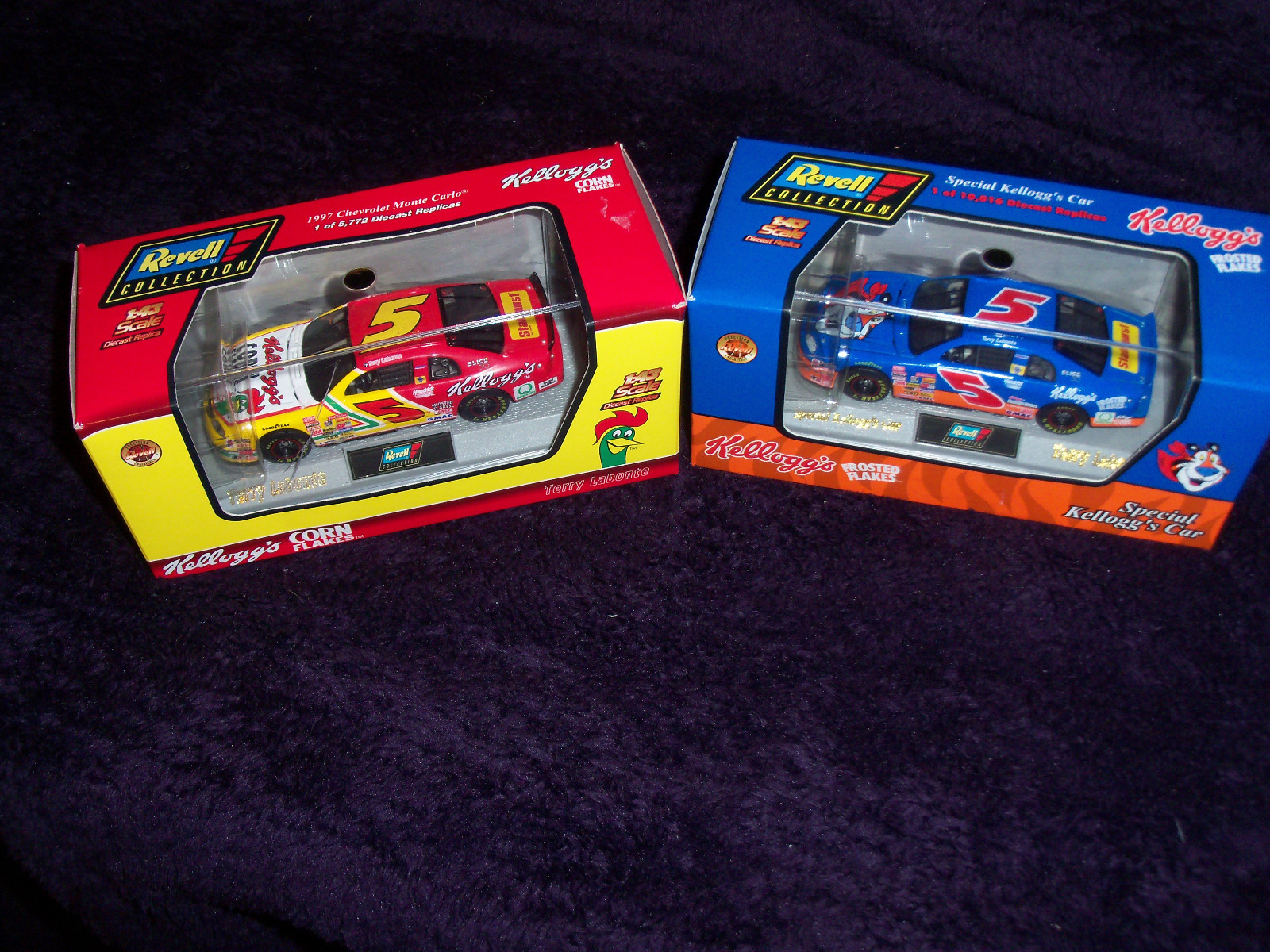 KELLOGG'S DIE CAST (LOT OF 3) #5 CARS NIB