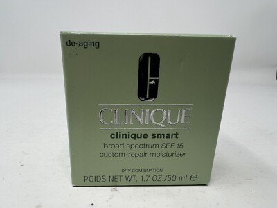 Clinique Smart Custom-Repair Moisturizer Dry Combo  SPF 15  - 1.7oz/50ml NIB