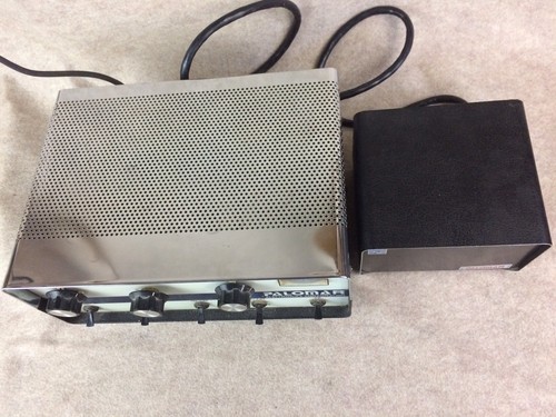 Vintage Palomar 300A tube Linear Amplifier with power supply Ham Radio Base