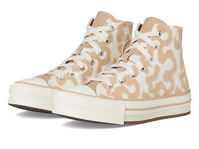 Обувь для мальчиков Converse Kids Chuck Taylor All Star Eva Lift Leopard (Большой ребенок)