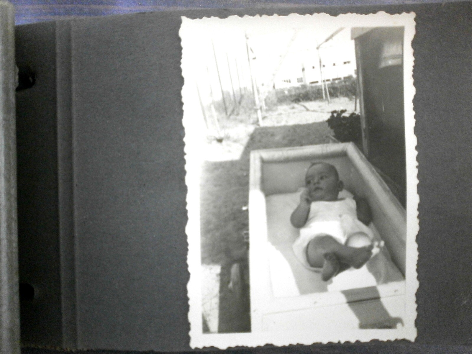 49 real photos of a child in Palestine in a small album New immigrants 1938-1940