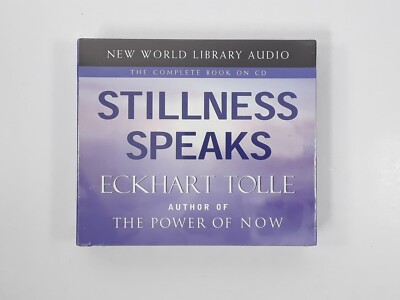 Stillness Speaks by Eckhart Tolle Audiobook 3 Disc CD Set - New SEALED